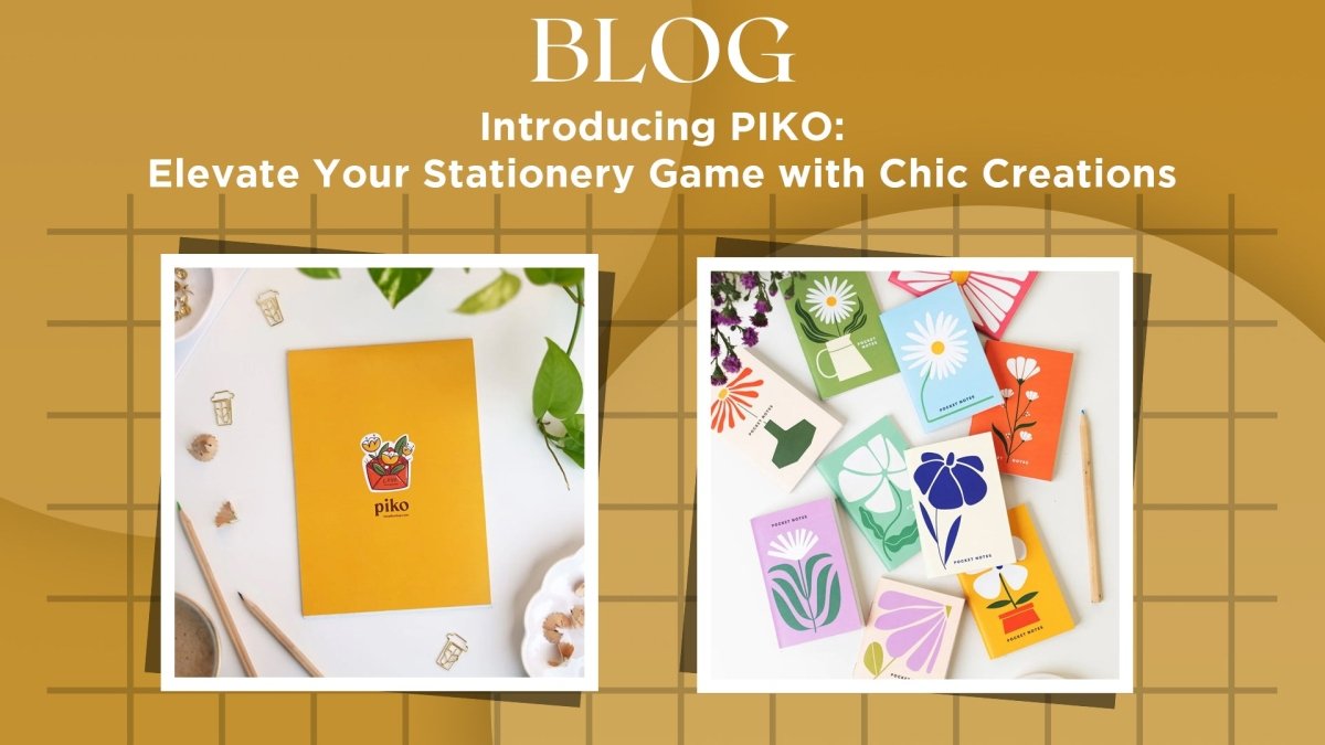 Introducing PIKO: Elevate Your Stationery Game with Chic Creations - SCOOBOO