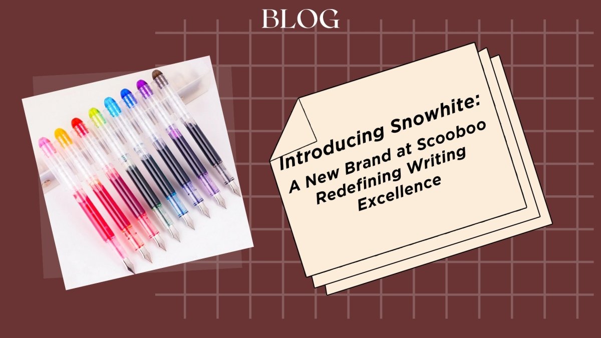 Introducing Snowhite: A New Brand at Scooboo Redefining Writing Excellence - SCOOBOO