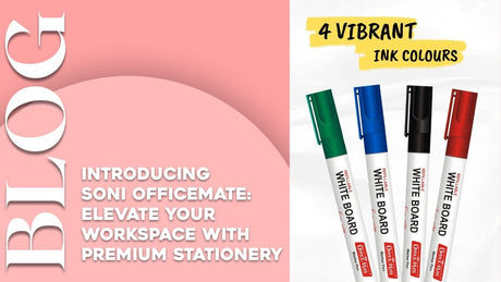 Introducing Soni Officemate: Elevate Your Workspace with Premium Stationery - SCOOBOO