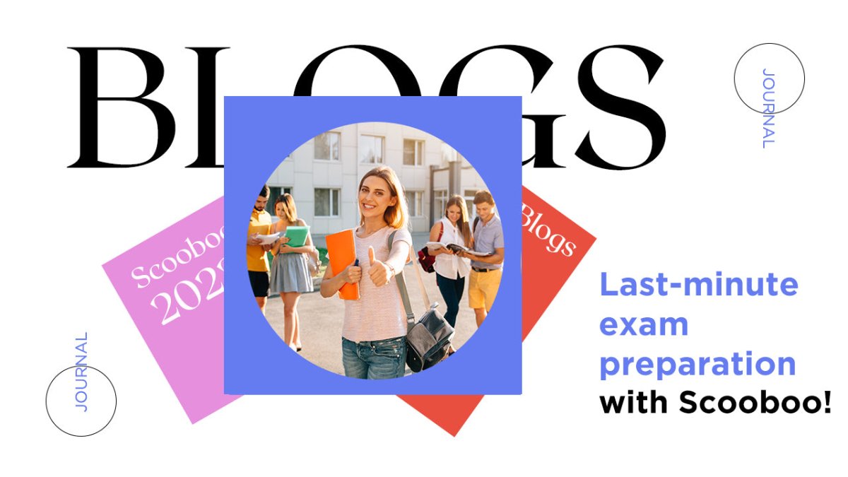 Last-minute exam preparation with Scooboo! - SCOOBOO 