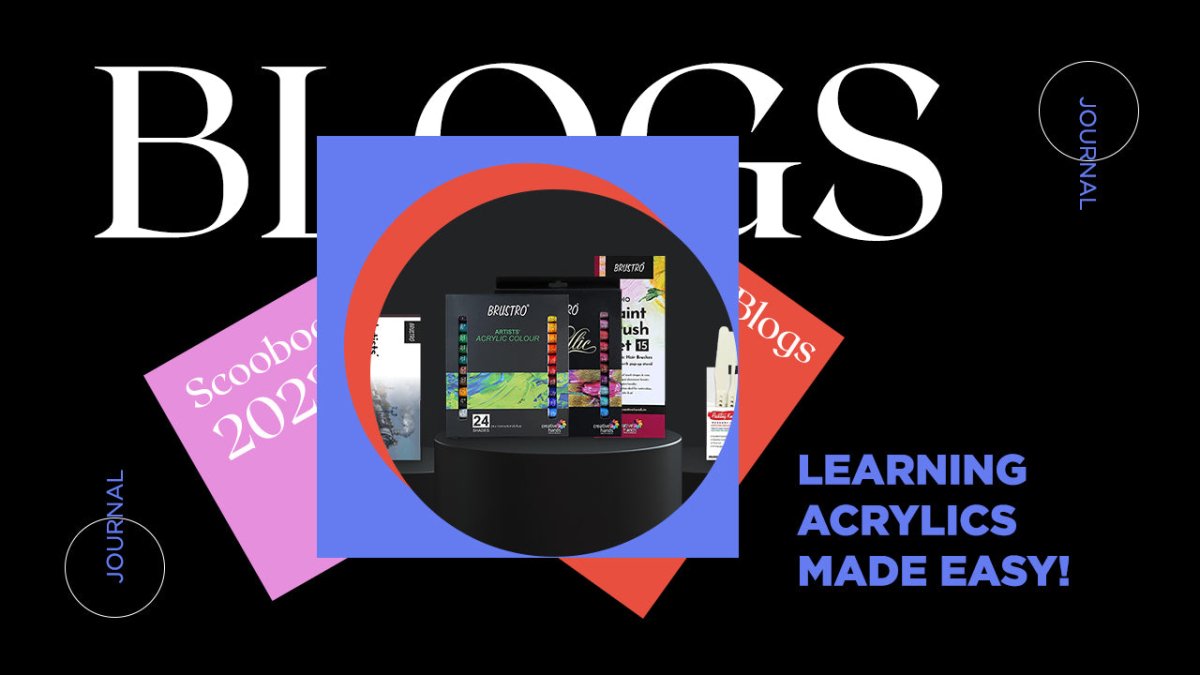 Learning Acrylics Made Easy - SCOOBOO 