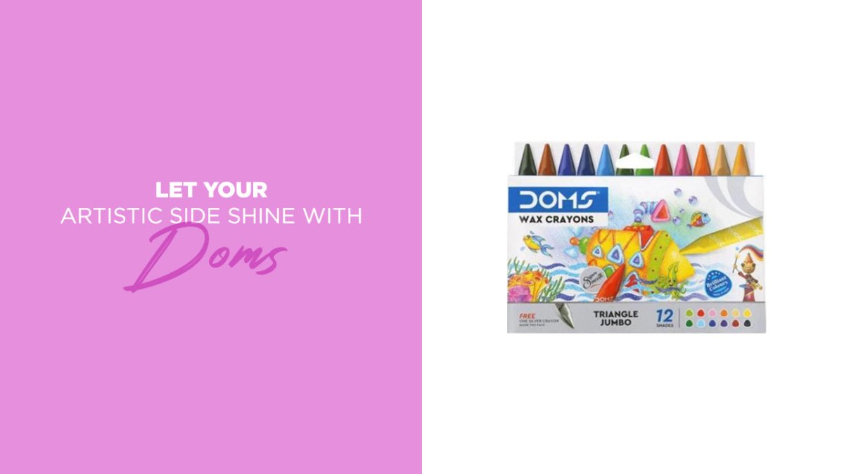 Let your artistic side shine with Doms - SCOOBOO 