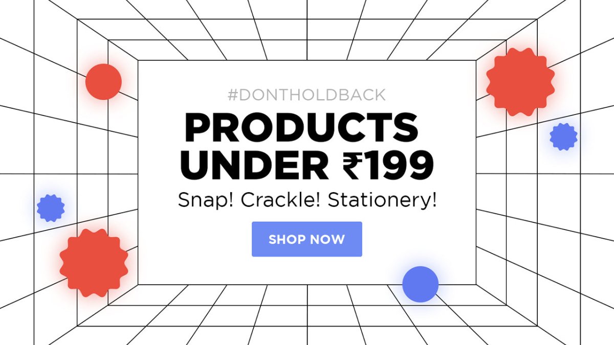 List of products available at Scooboo under Rs. 199 - SCOOBOO 