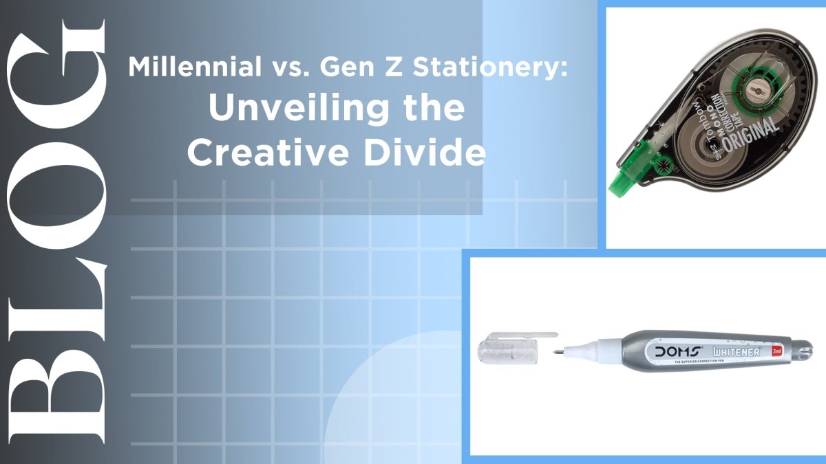 Millennial vs. Gen Z Stationery: Unveiling the Creative Divide - SCOOBOO