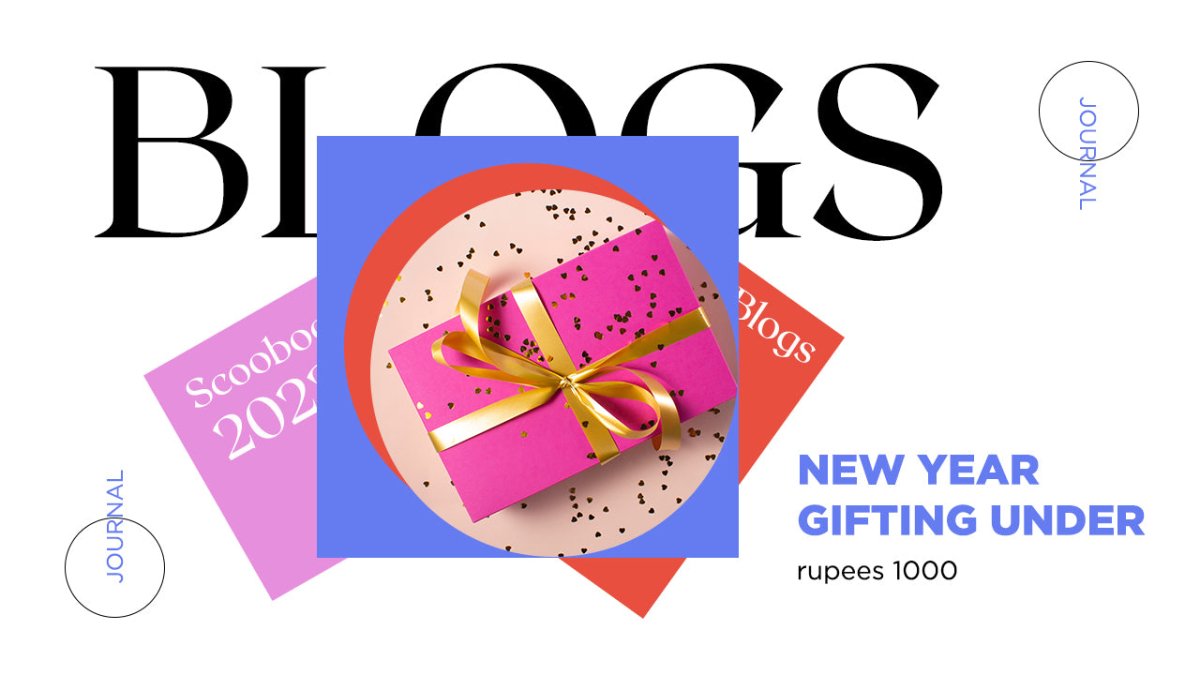 New year gifting under rupees 1000 - SCOOBOO 