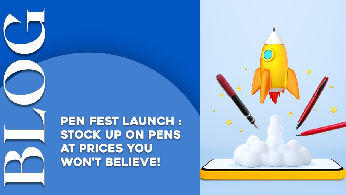 Pen Fest Launch: Stock Up on Pens at Prices You Won't Believe! – SCOOBOO