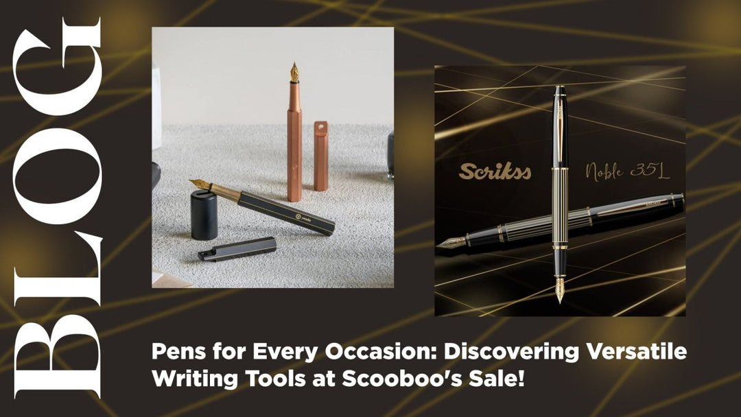 Pens for Every Occasion: Discovering Versatile Writing Tools at Scooboo - SCOOBOO