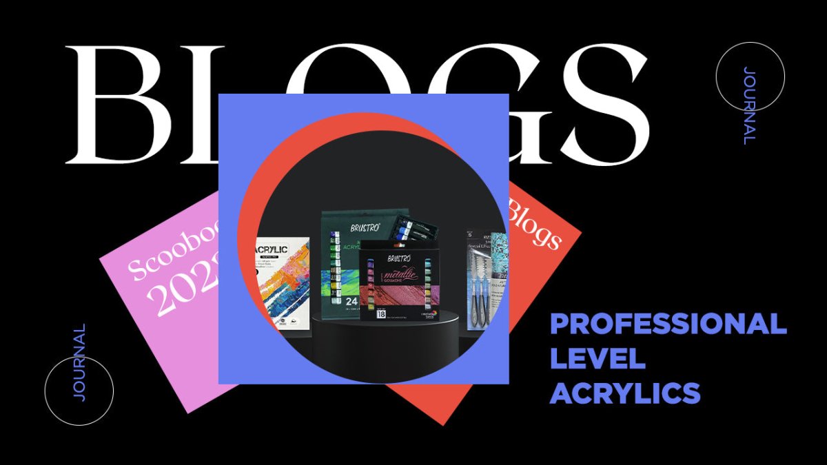 Professional Level Acrylics - SCOOBOO 