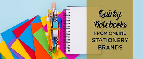 Quirky Notebooks from Online Stationery Brands - SCOOBOO