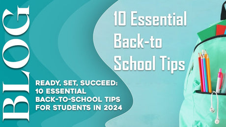 Ready, Set, Succeed: 10 Essential Back-to-School Tips for Students in 2024 - SCOOBOO