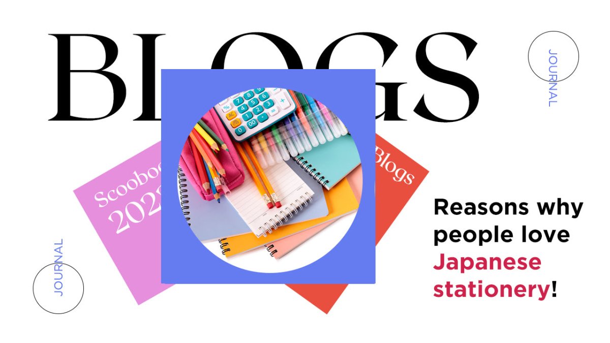 Reasons why people love Japanese stationery! - SCOOBOO 