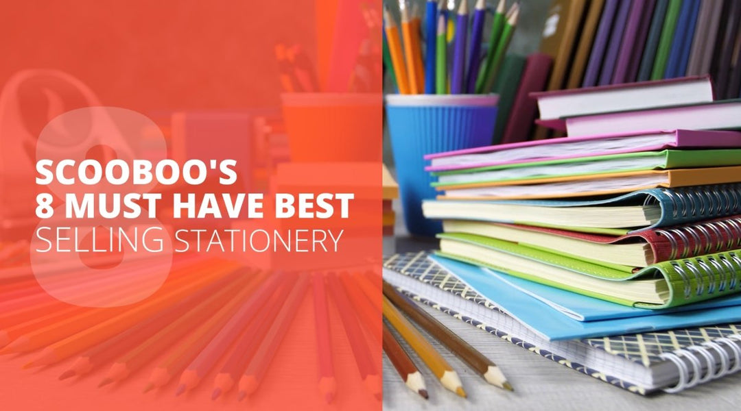 SCOOBOO’S 8 MUST HAVE BEST SELLING STATIONERY - SCOOBOO
