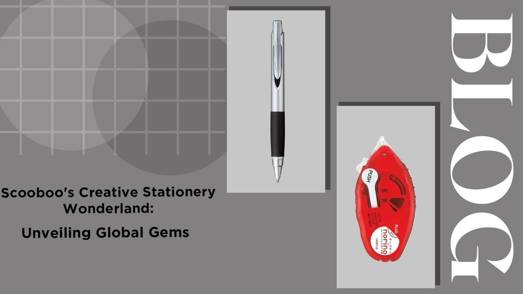 Scooboo's Creative Stationery Wonderland: Unveiling Global Gems - SCOOBOO