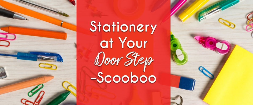 Stationery at Your Door Step – Scooboo - SCOOBOO