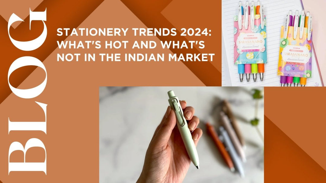 Stationery Trends 2024: What's Hot and What's Not in the Indian Market - SCOOBOO