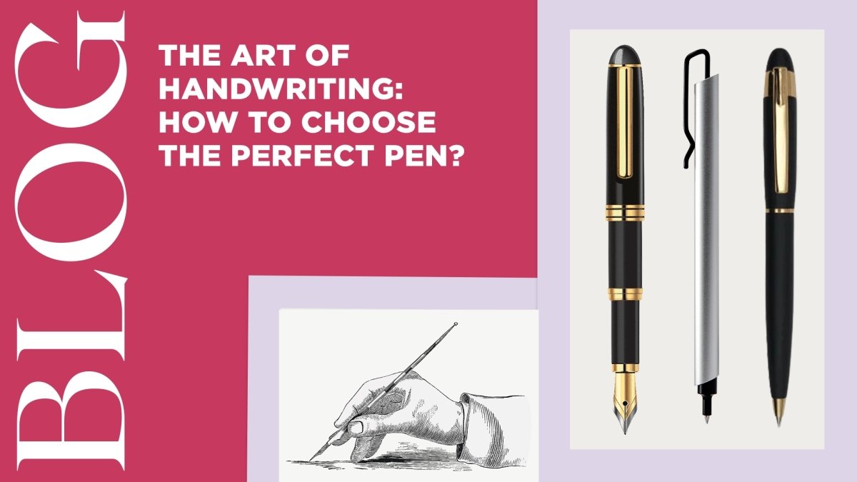 The Art of Handwriting: How to Choose the Perfect Pen - SCOOBOO