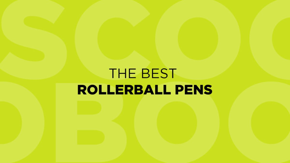 THE BEST ROLLERBALL PENS - SCOOBOO