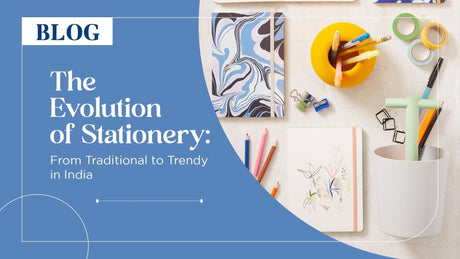 The Evolution of Stationery: From Traditional to Trendy in India - SCOOBOO