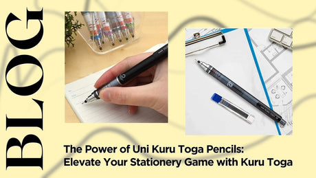 The Power of Uni Kuru Toga Pencils: Elevate Your Stationery Game with Kuru Toga - SCOOBOO