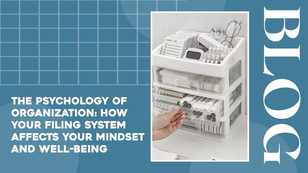 The Psychology of Organization: How Your Filing System Affects Your Mindset and Well-Being - SCOOBOO