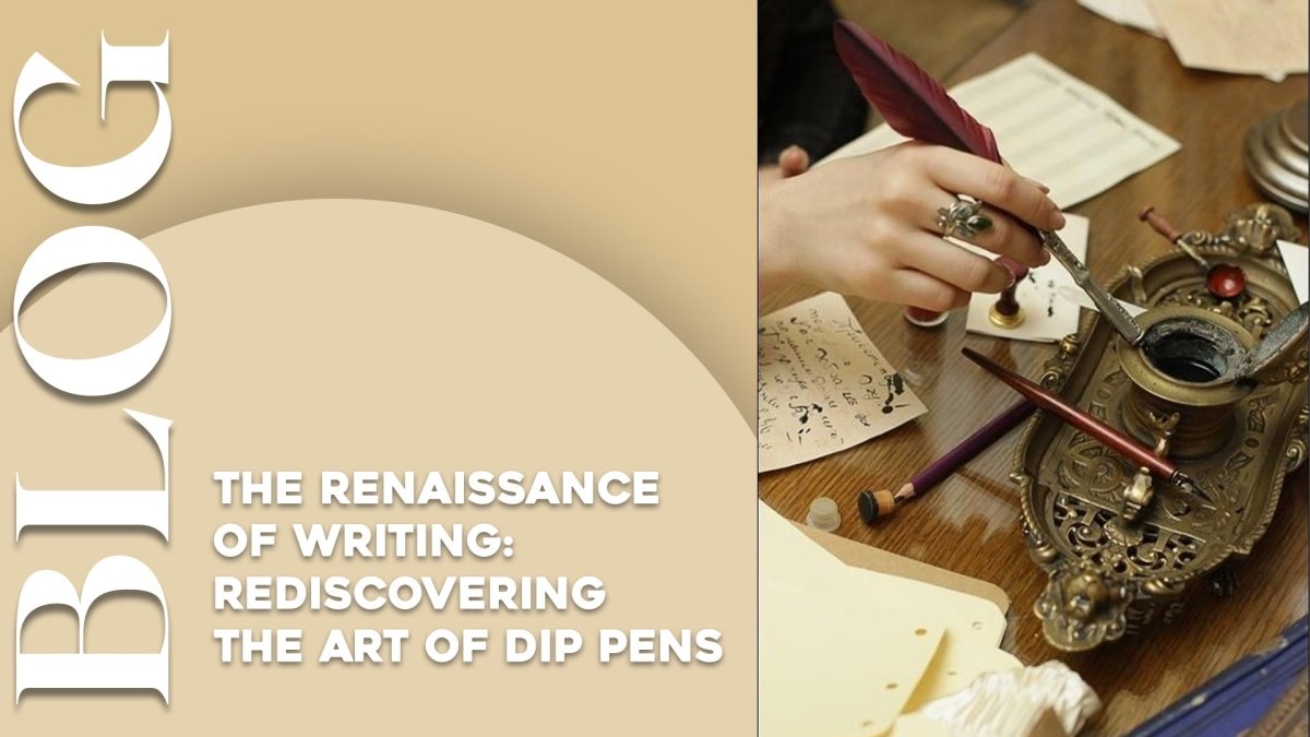 The Renaissance of Writing: Rediscovering the Art of Dip Pens - SCOOBOO