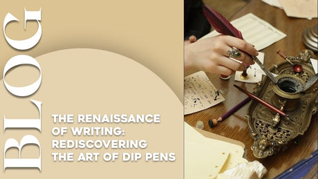 The Renaissance of Writing: Rediscovering the Art of Dip Pens - SCOOBOO