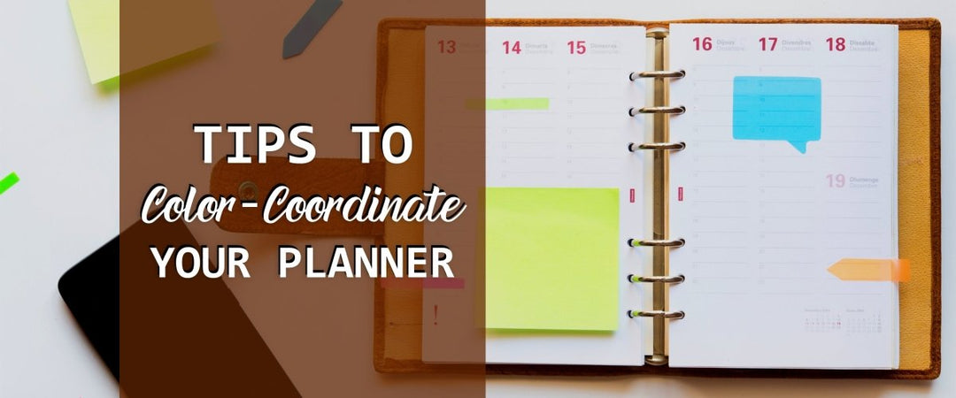 Tips to Color-Coordinate Your Planner - SCOOBOO