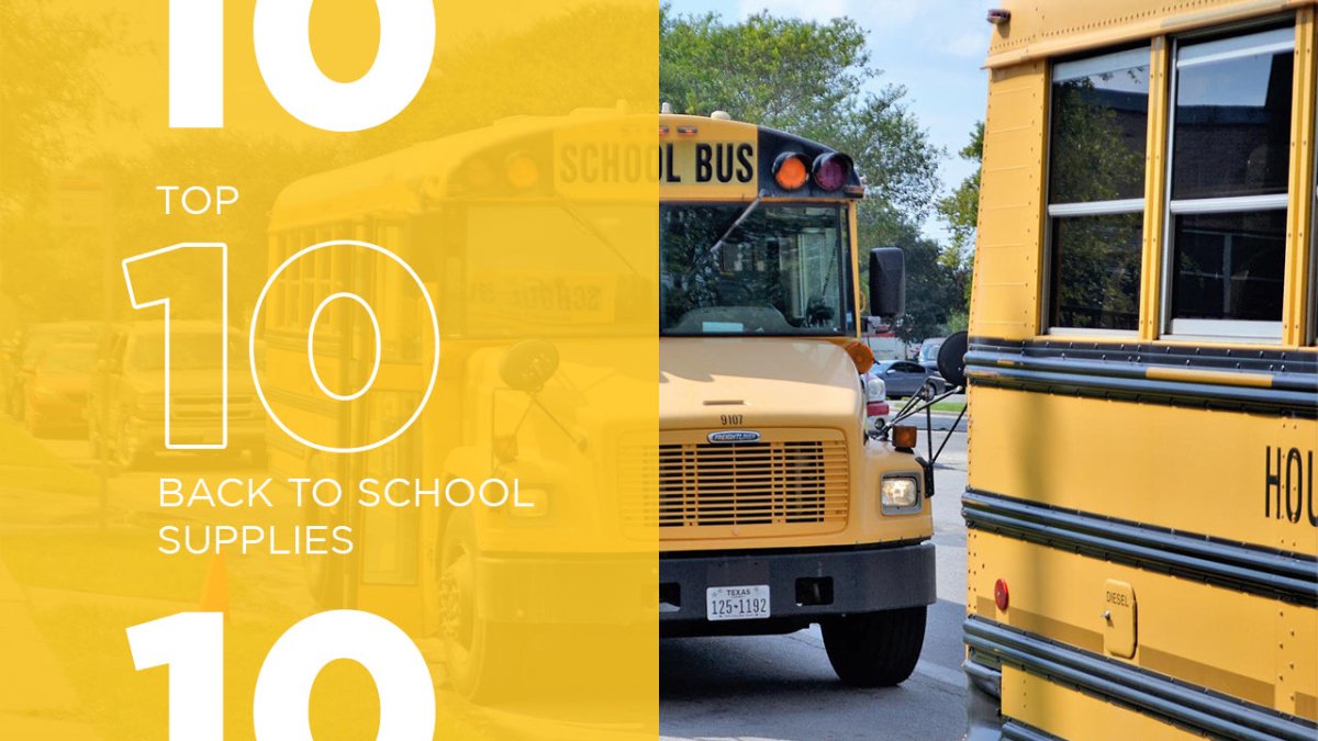 TOP 10 BACK-TO-SCHOOL SUPPLIES - SCOOBOO