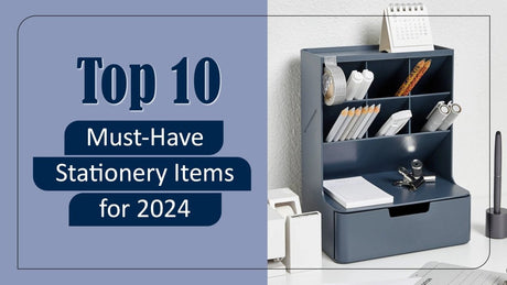 Top 10 Must-Have Stationery Items for 2024 - SCOOBOO