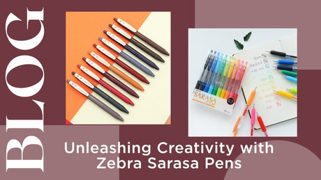 Unleashing Creativity with Zebra Sarasa Pens - SCOOBOO