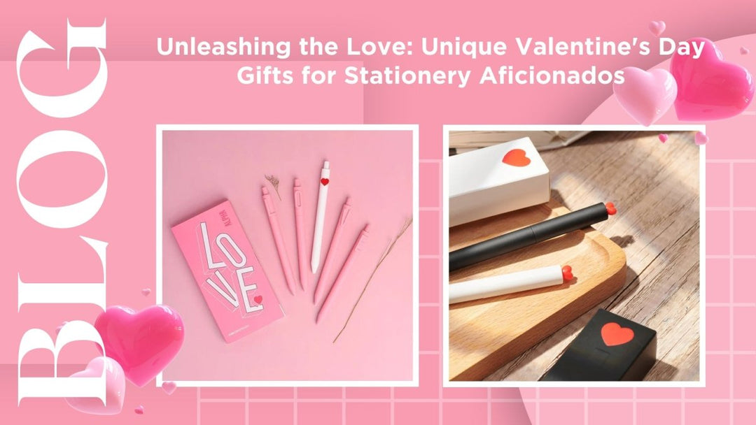 Unleashing the Love: Unique Valentine's Day Gifts for Stationery Aficionados - SCOOBOO