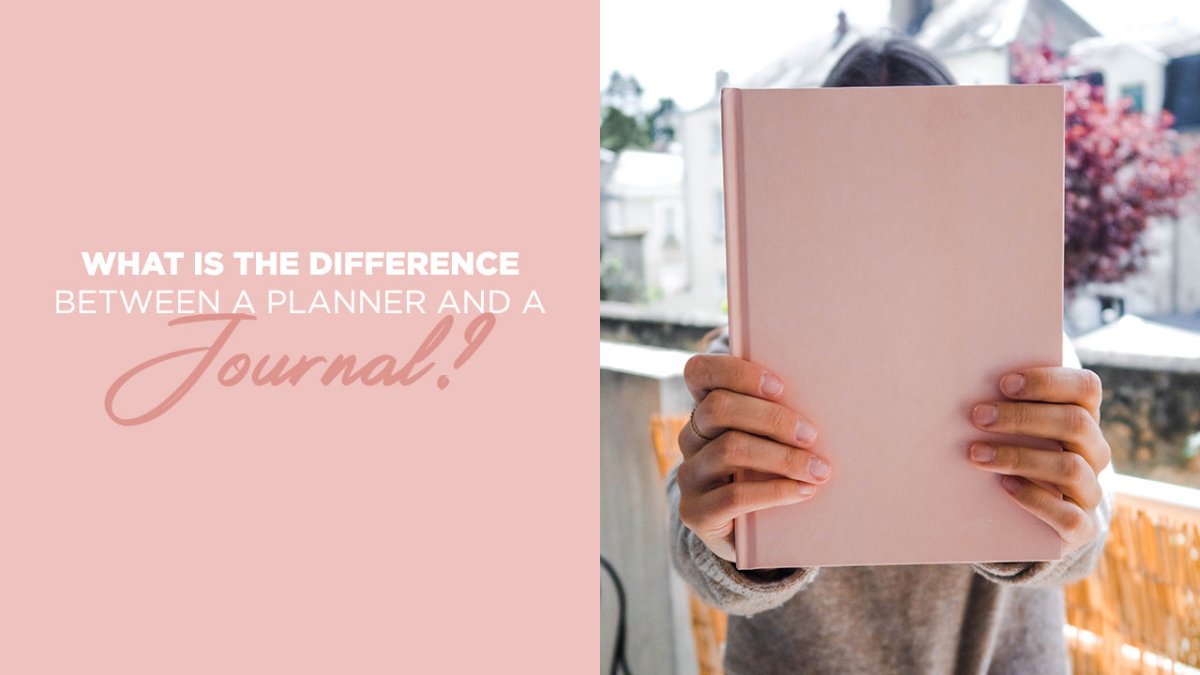 What is the Difference Between a Planner and a Journal? - SCOOBOO 