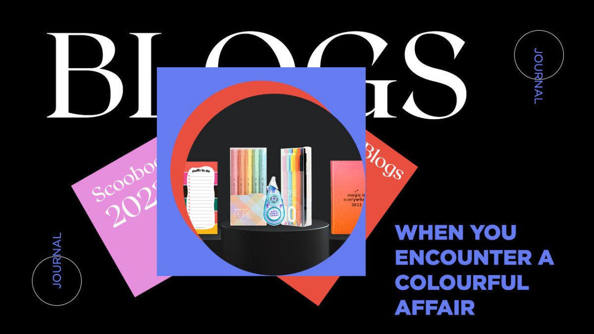 When you encounter a colourful affair: A kit that colours your life! - SCOOBOO 