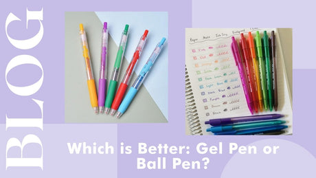 Which is Better: Gel Pen or Ball Pen? - SCOOBOO