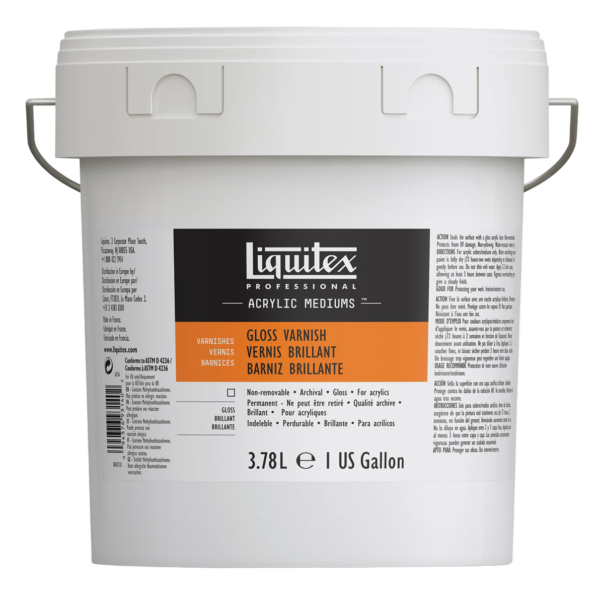 Liquitex Acrylic Varnish - 3.78L