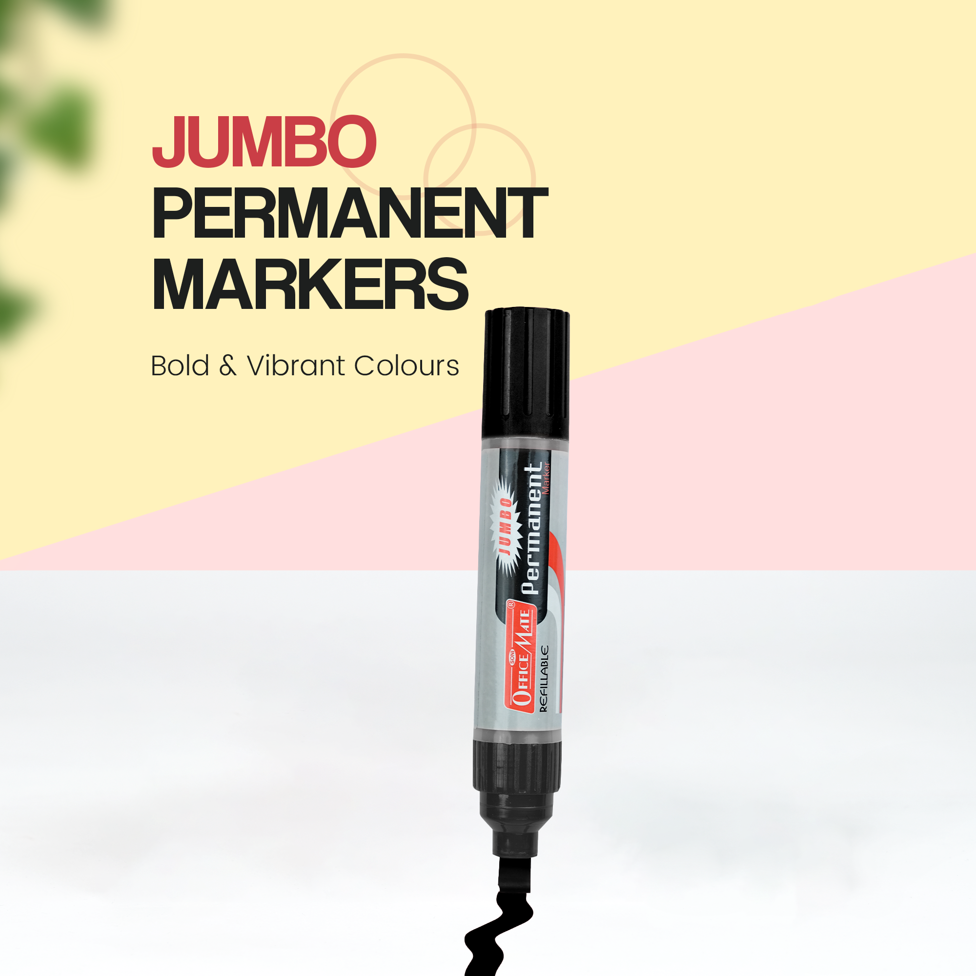 Soni Officemate Jumbo Permanent Marker