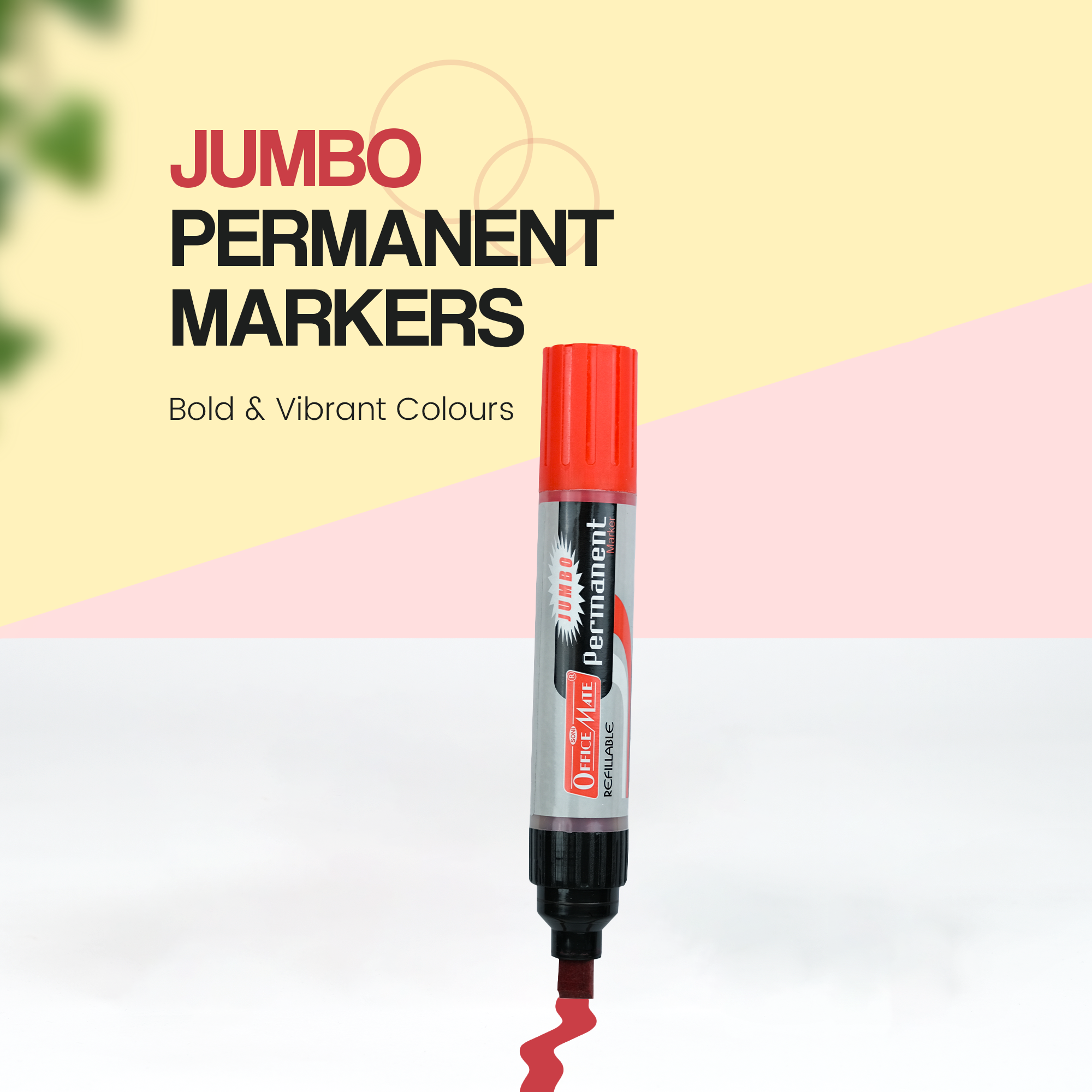 Soni Officemate Jumbo Permanent Marker