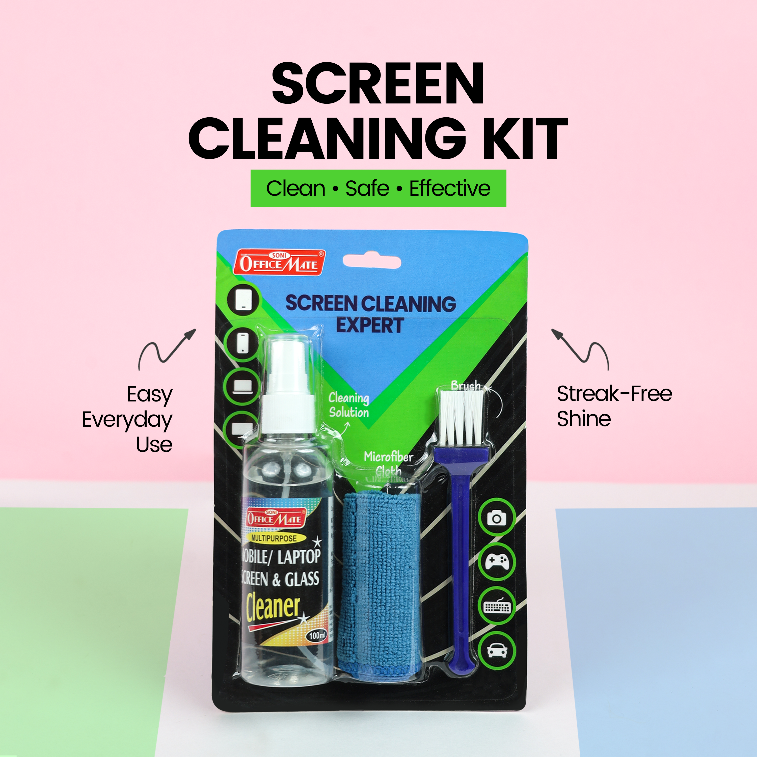 Multipurpose Screen Cleaning Kit – Pack Of 1