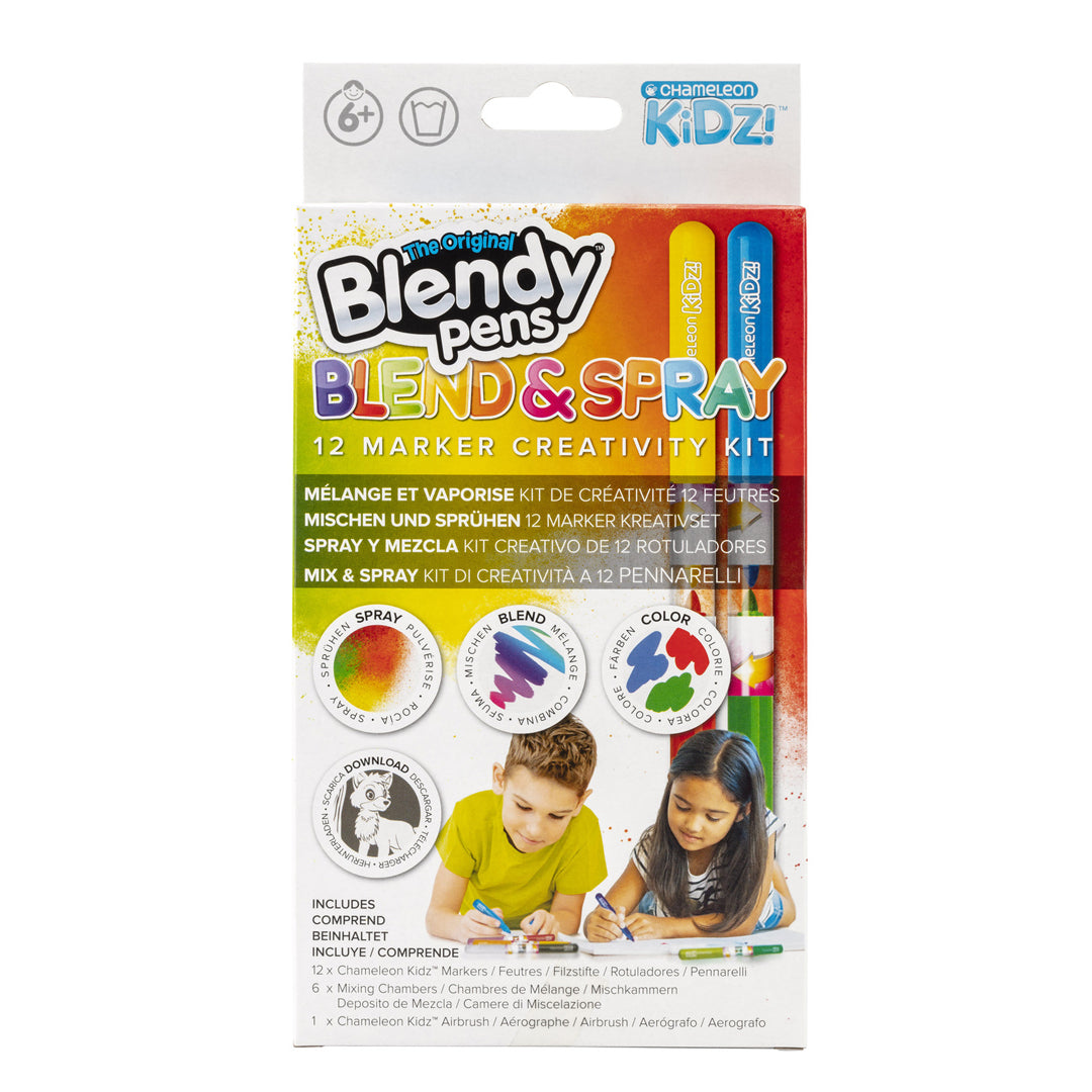 Chameleon Kidz Blend and Spray 12 Color Creativity Kit