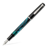 Pelikan Classic M205 Petrol Marbled Fountain Pen (Special Edition)