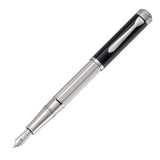 Pelikan Majesty M7005 Silver/Black Fountain Pen