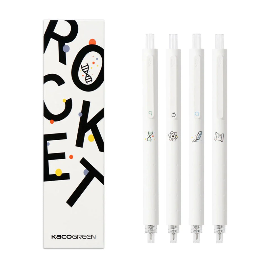 Kaco Rocket Subject II 0.5mm Gel Pen Set