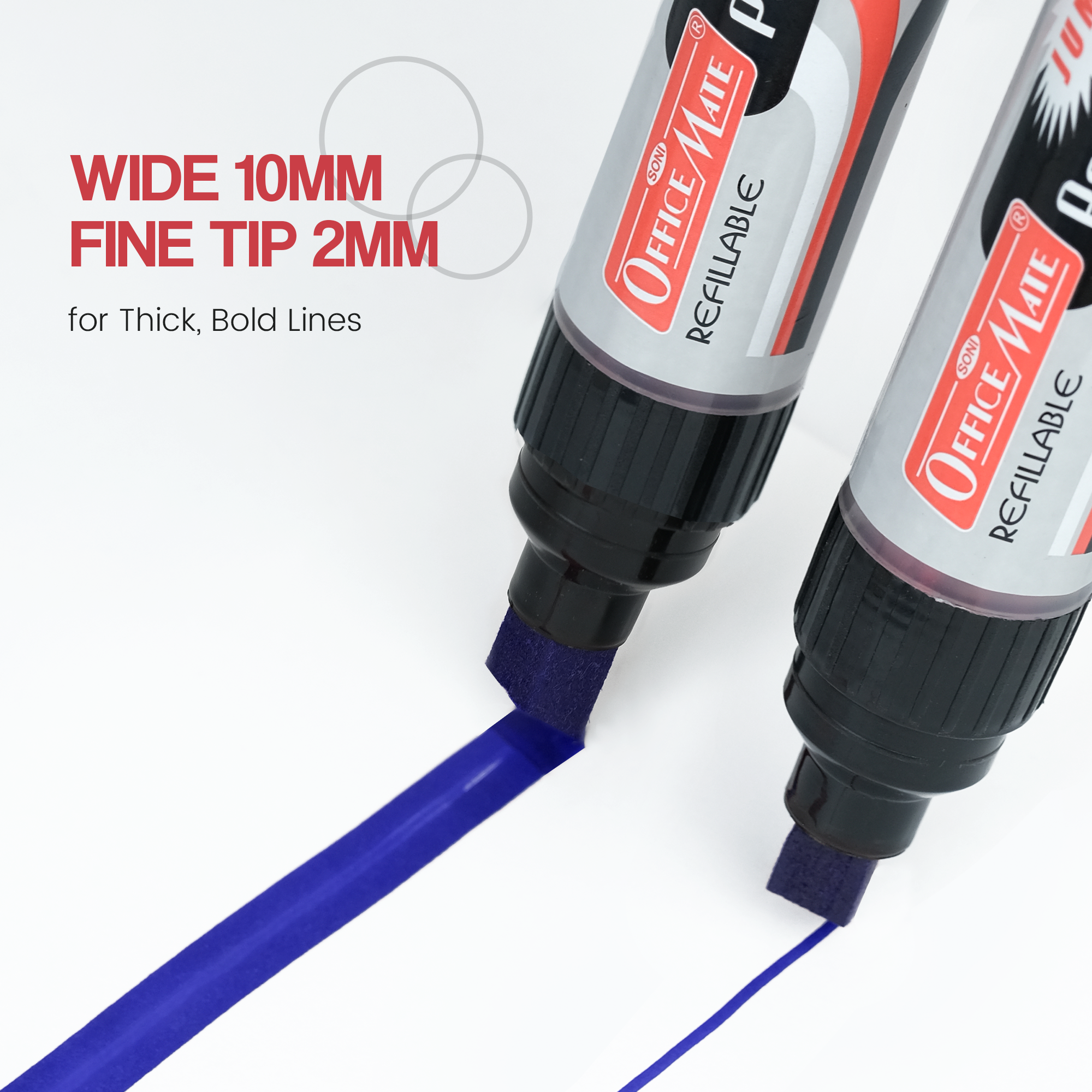 Soni Officemate Jumbo Permanent Marker