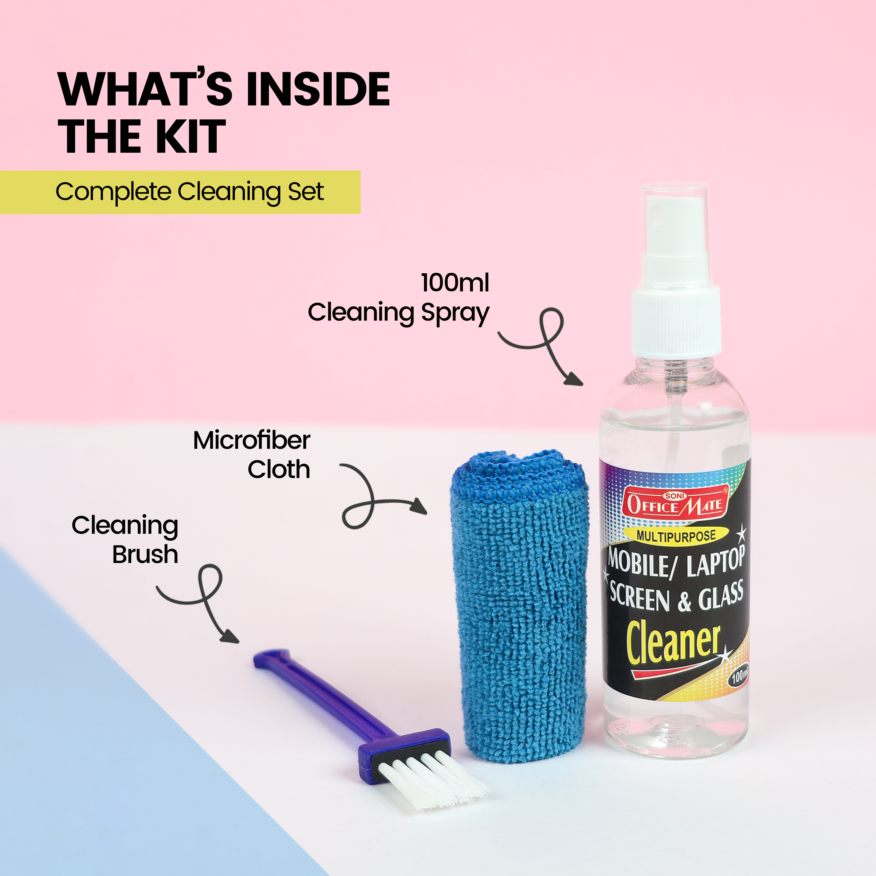 Multipurpose Screen Cleaning Kit – Pack Of 1