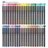 Chameleon Fineliners 48 pack Brilliant Colors