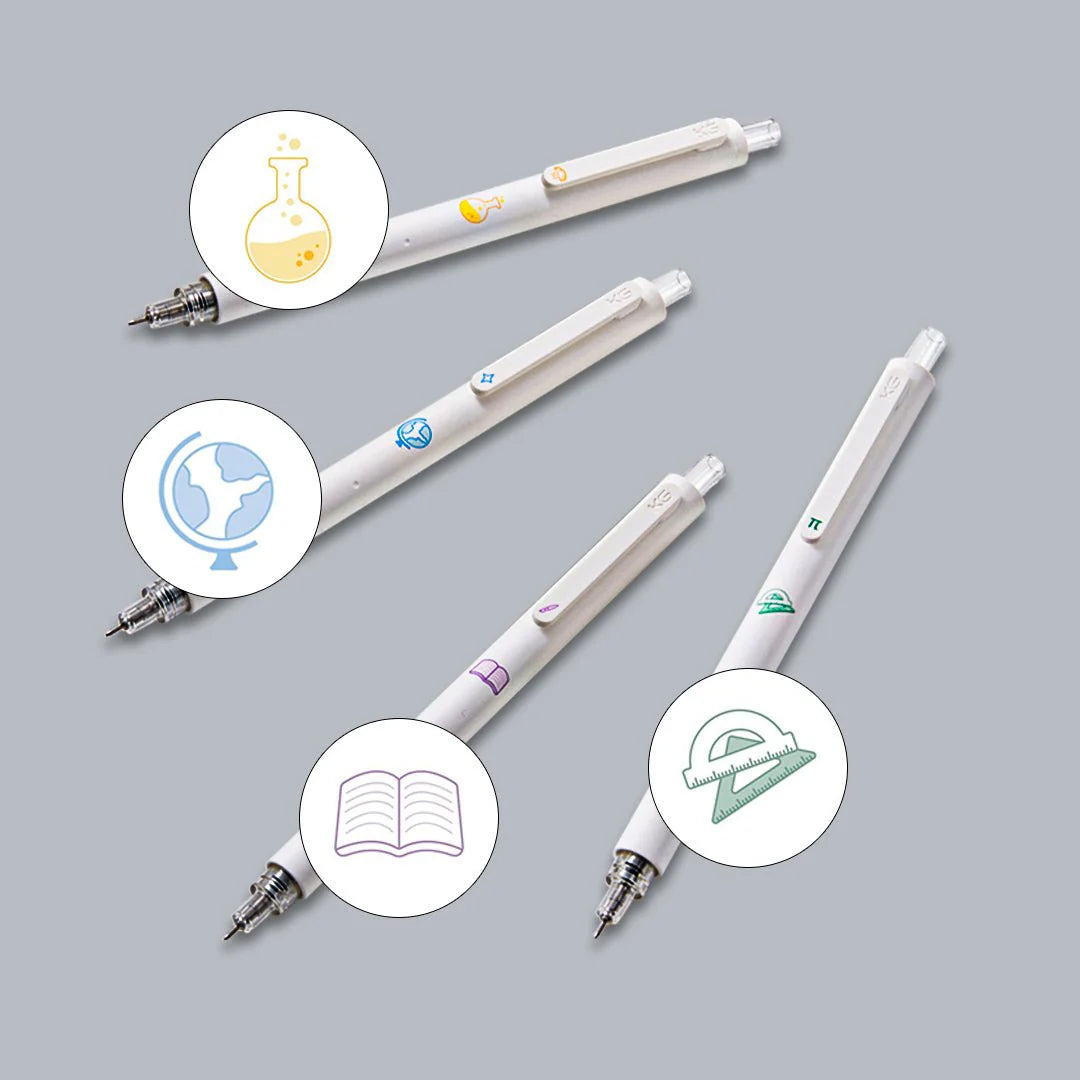 Kaco Rocket Subject I 0.5mm Gel Pen Set