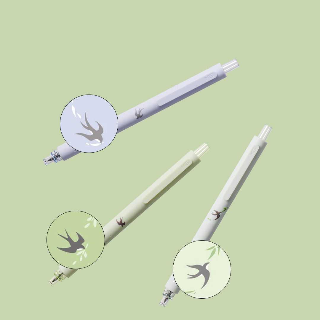 Kaco Rocket Swallow 0.5mm Gel Pen Set
