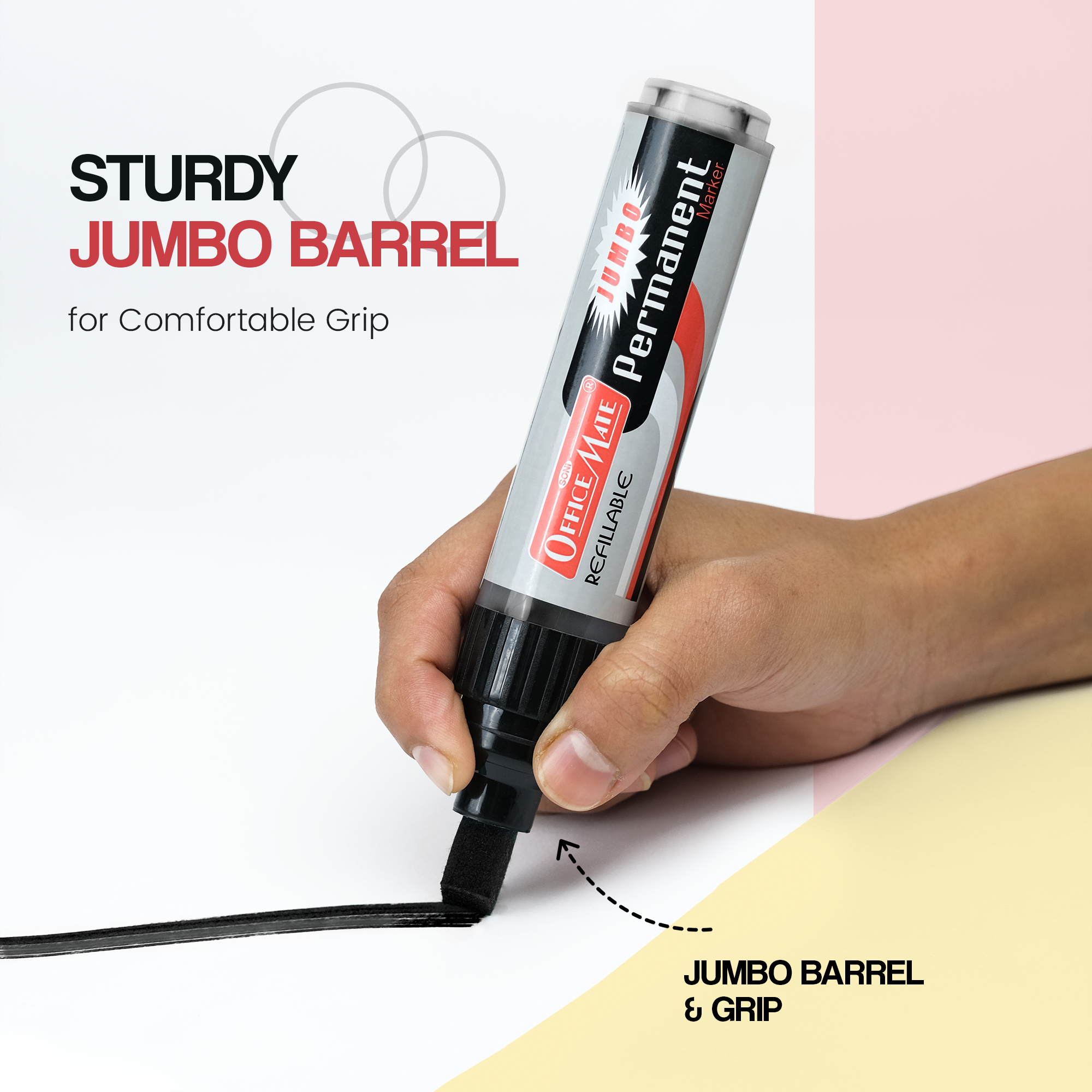 Soni Officemate Jumbo Permanent Marker