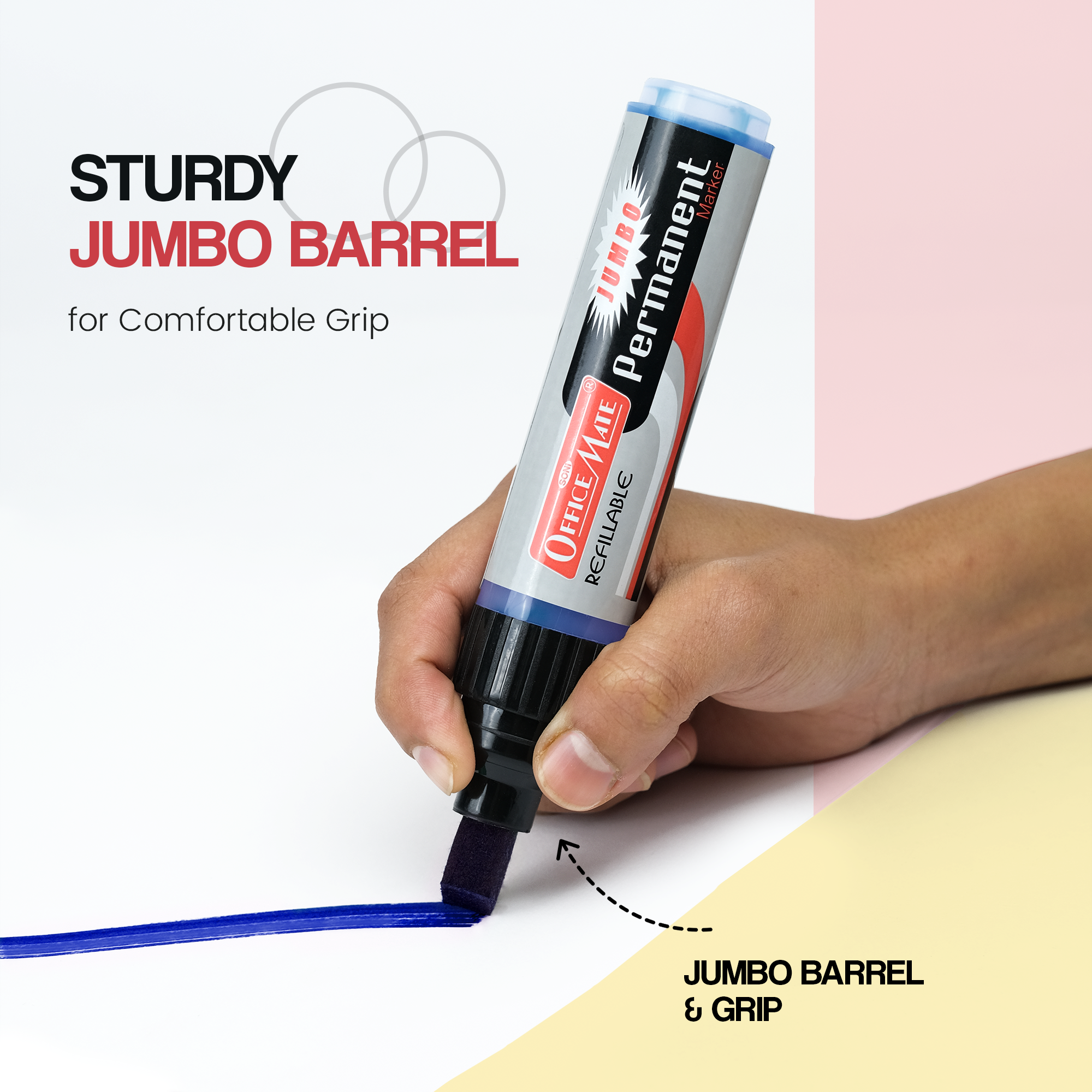 Soni Officemate Jumbo Permanent Marker