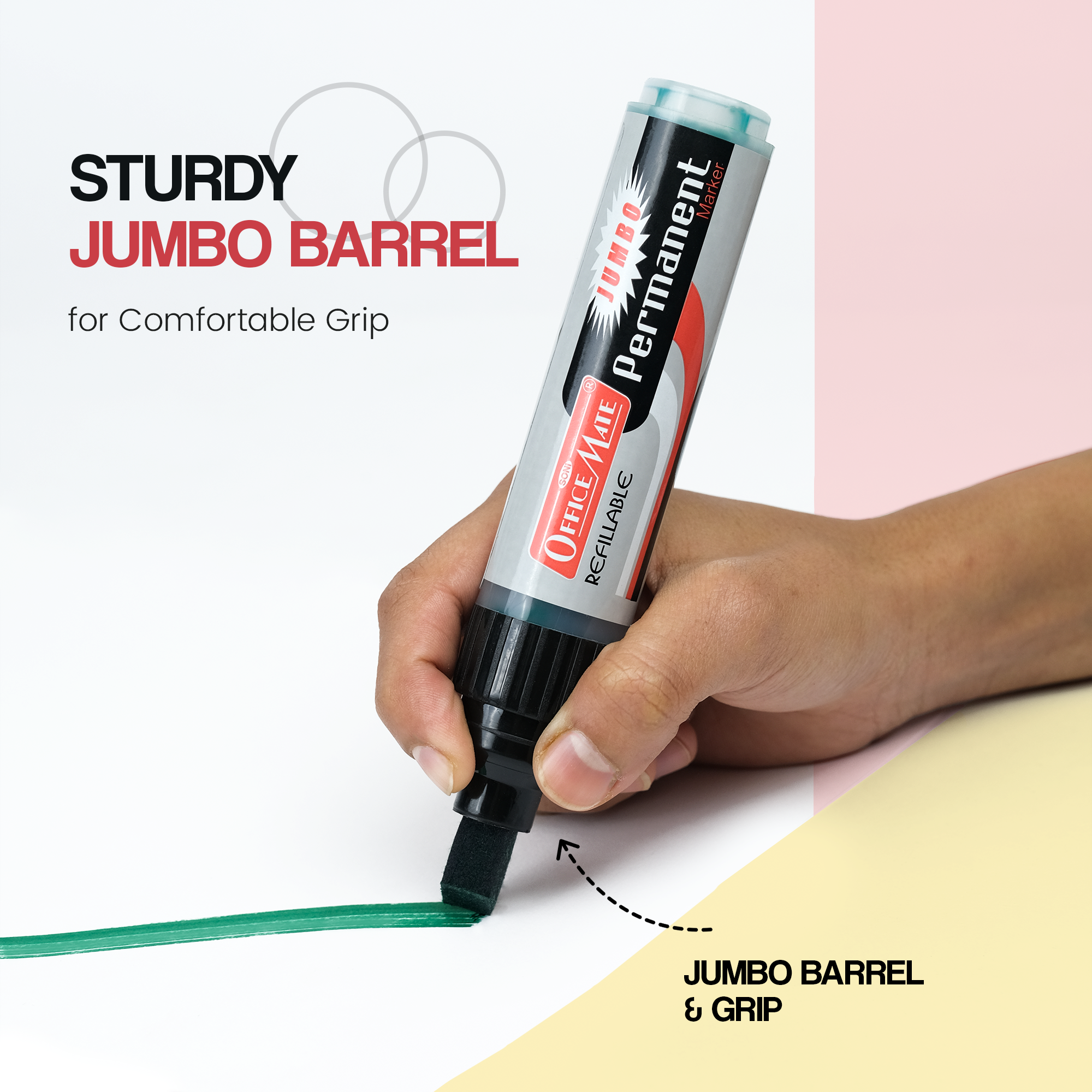 Soni Officemate Jumbo Permanent Marker